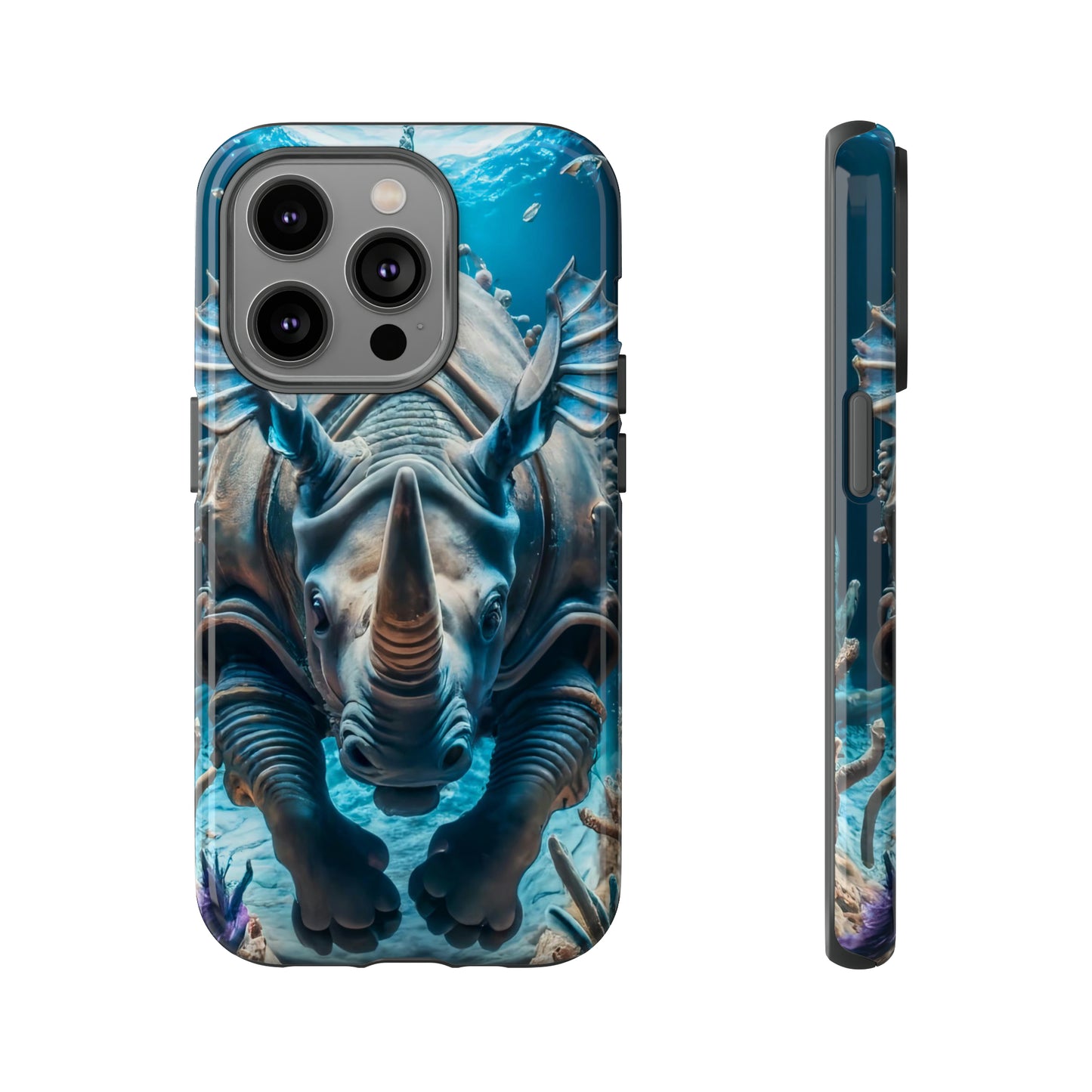 Water Rhinoceros Tough Case