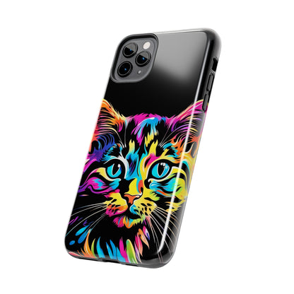 Psychedelic Cat Tough Case