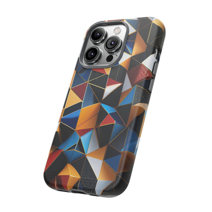 Abstract Tripattern Tough Case - Colorwink