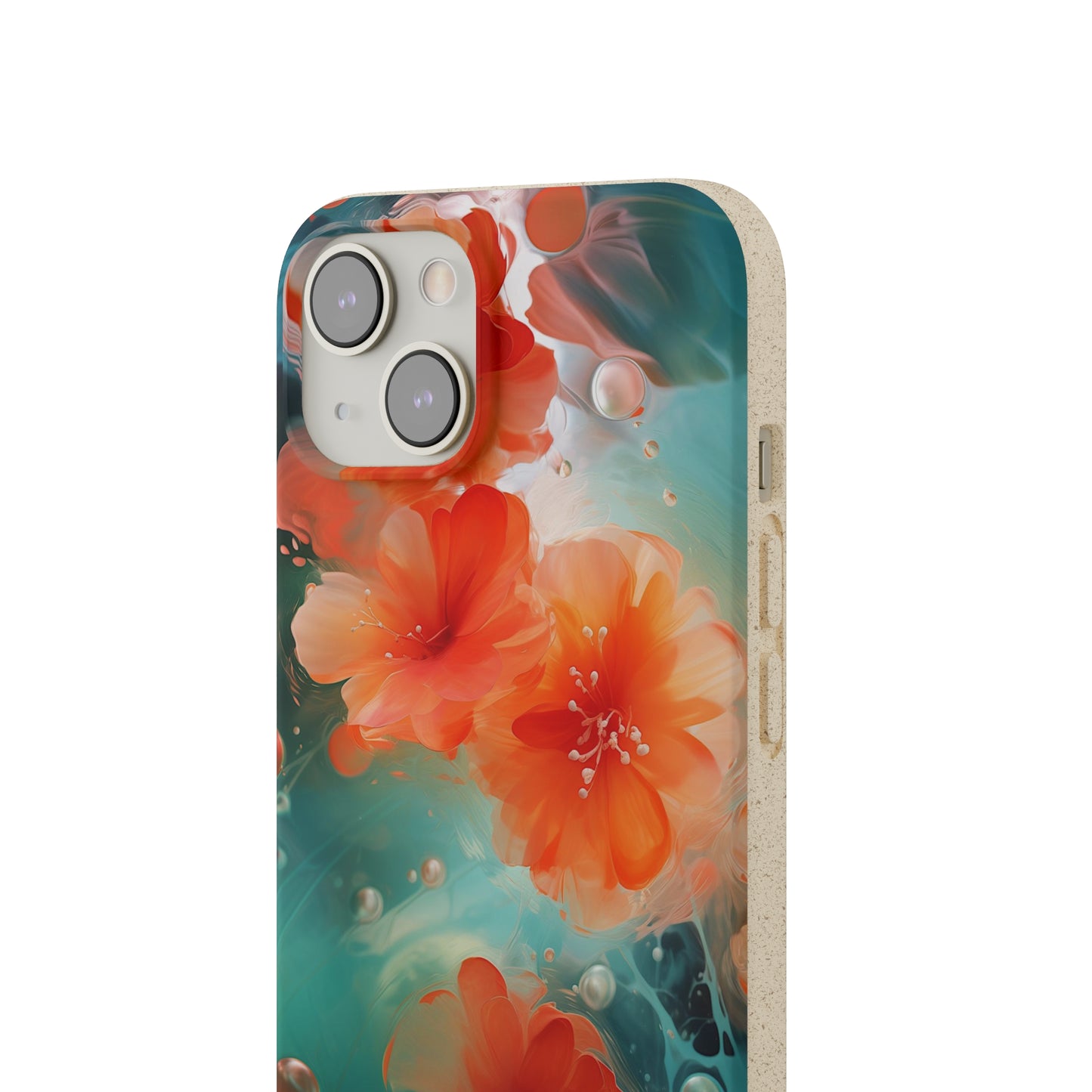 Flower painting Biodegradable Case