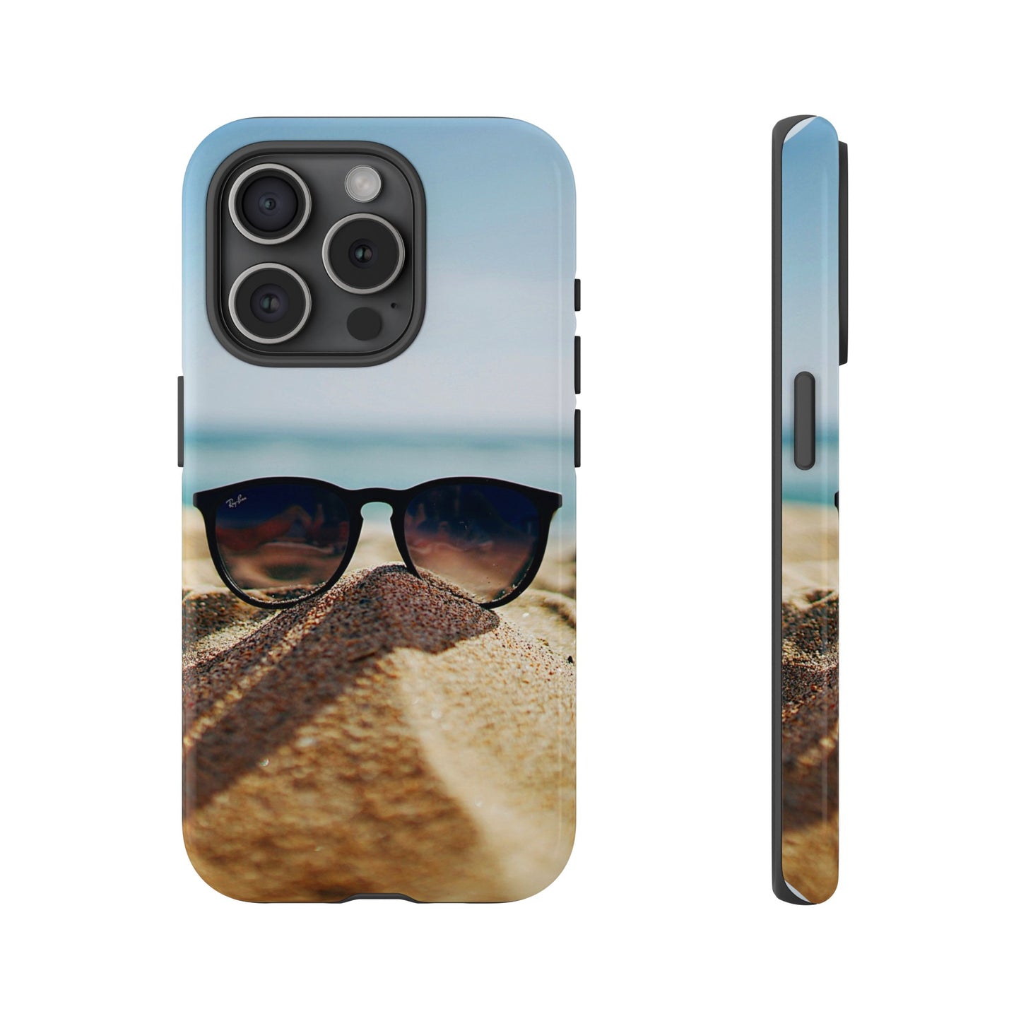 Sunglass on Beach Tough Case