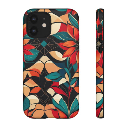 Flower Pattern Art Design Tough Case