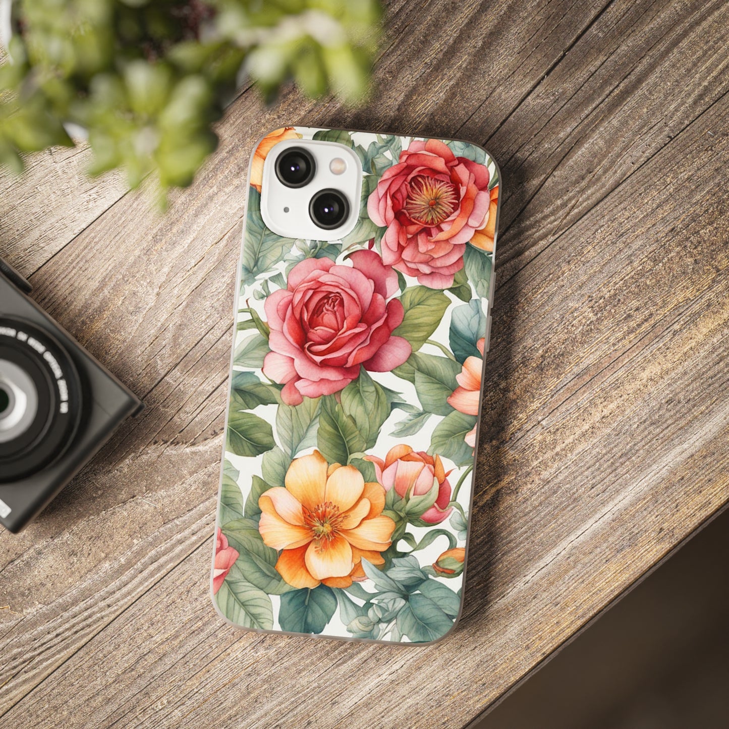 Flower Form Art Flexi Case - Colorwink