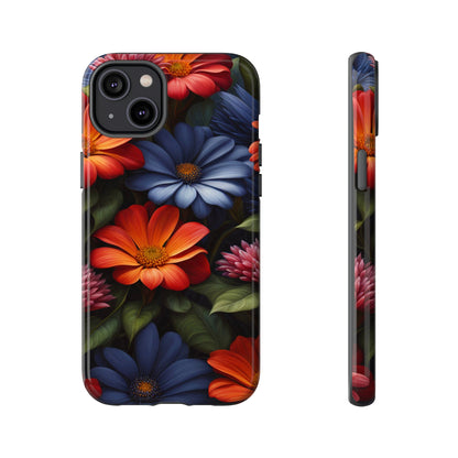 Flame Flowers Tough Case