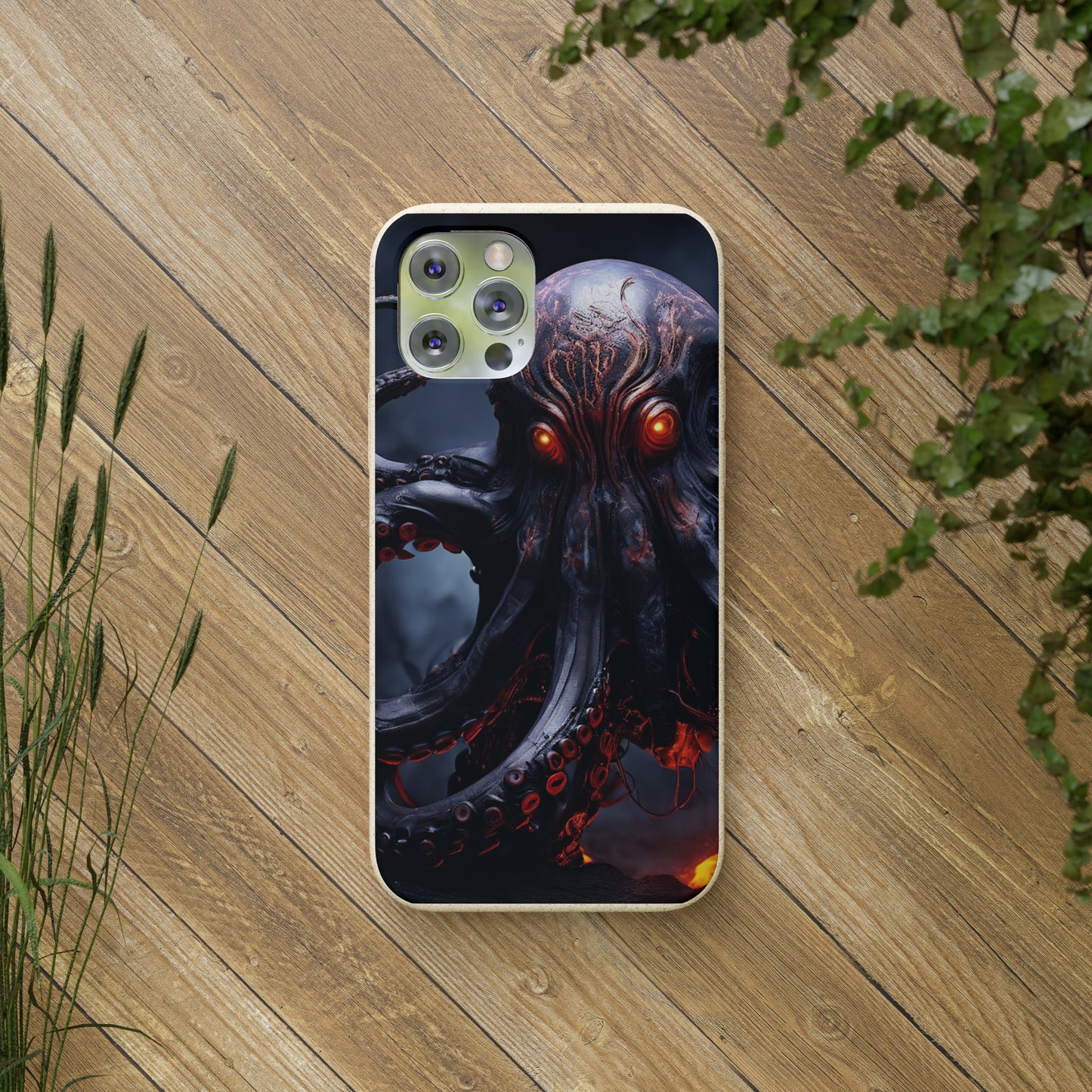 Angry Octopus Biodegradable Case