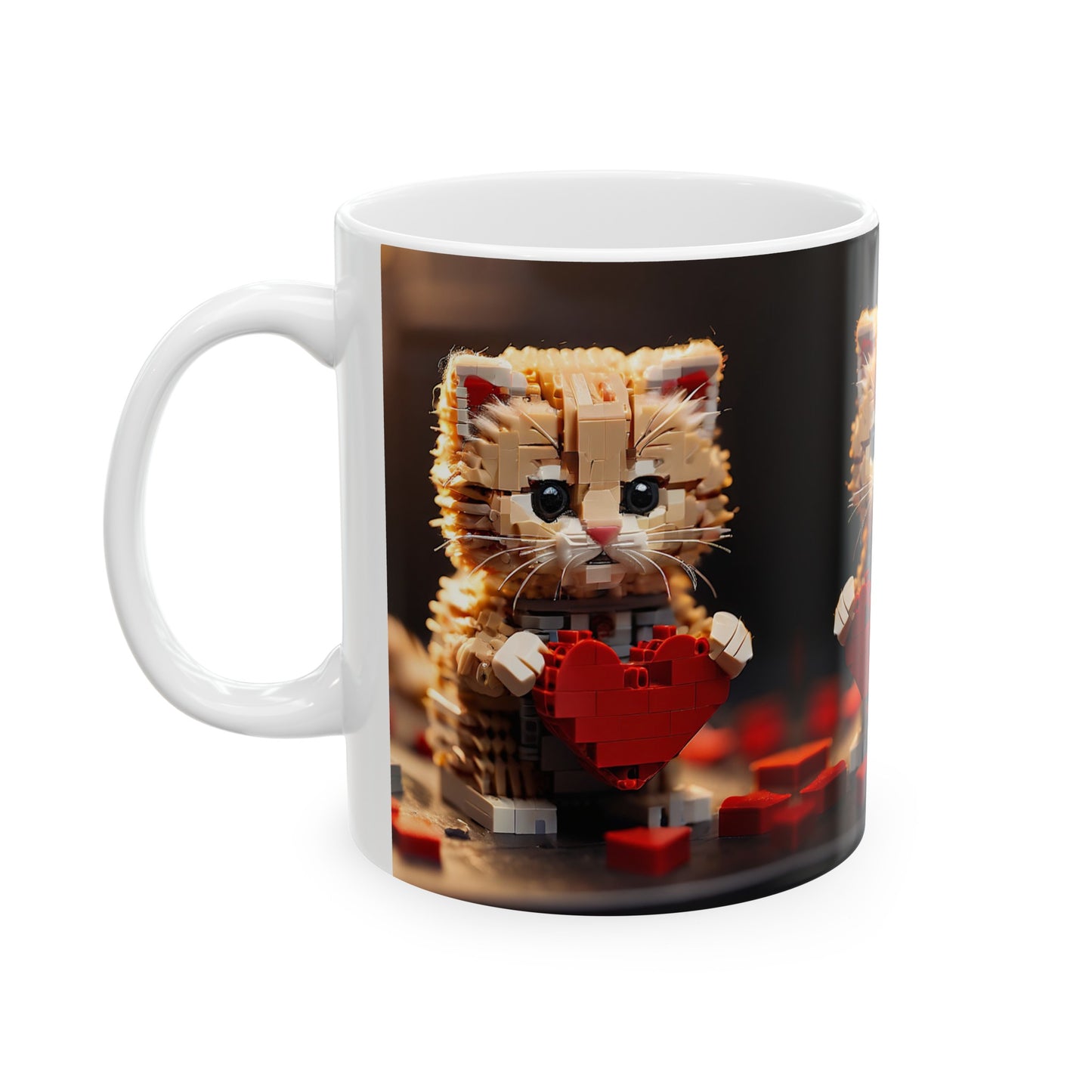 Lego Kitty Coffee Mug