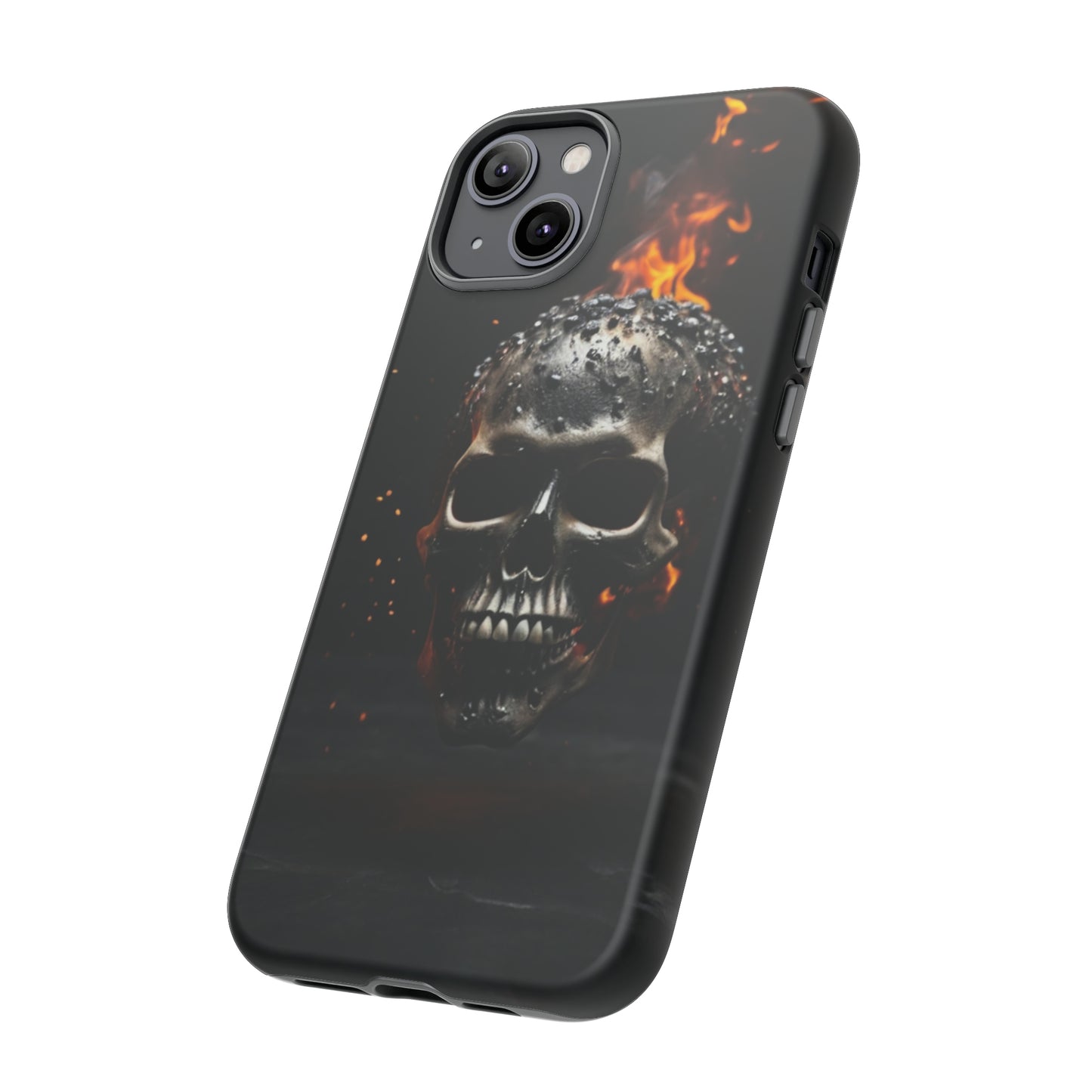 Fiery Skull Tough Case