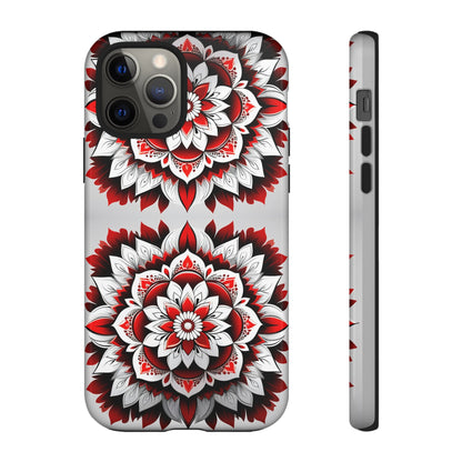 Flower Symmetry Pattern Tough Case