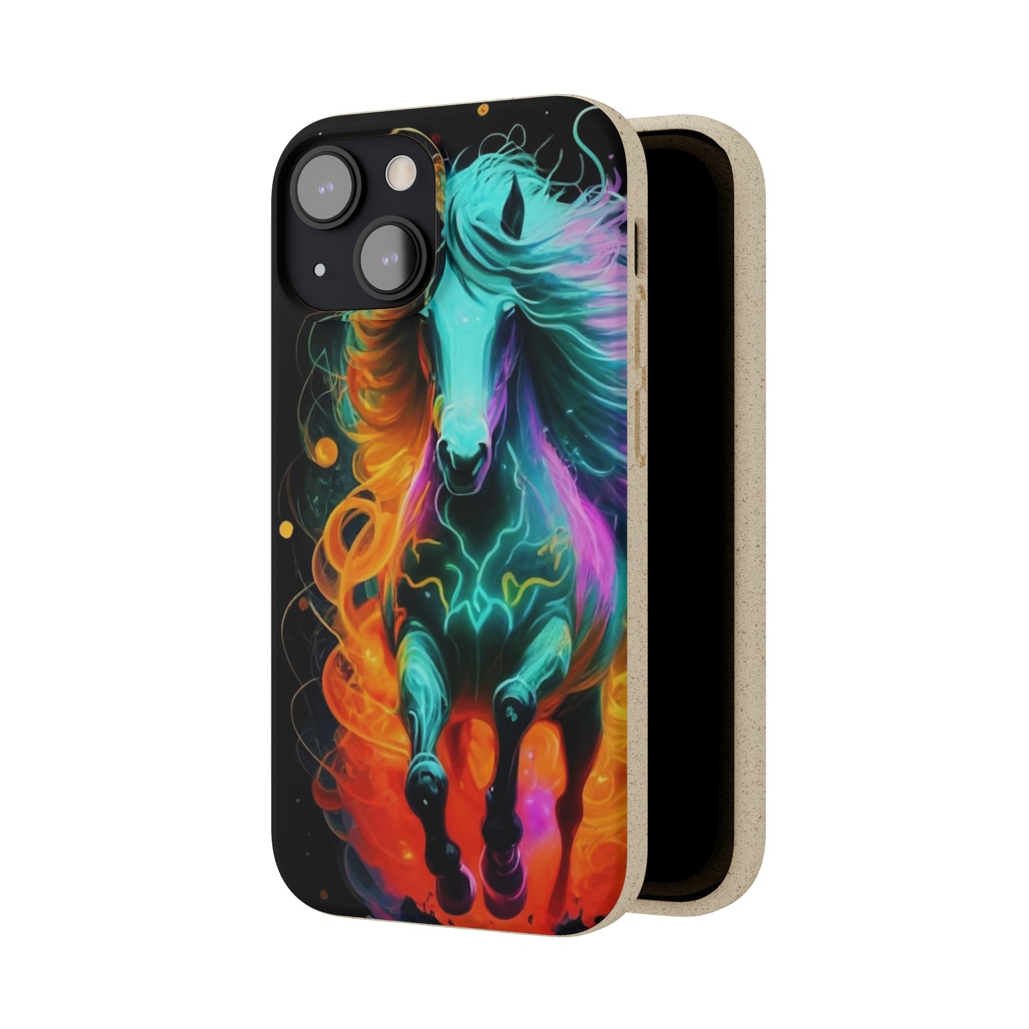 Psychedelic Horse Biodegradable Case