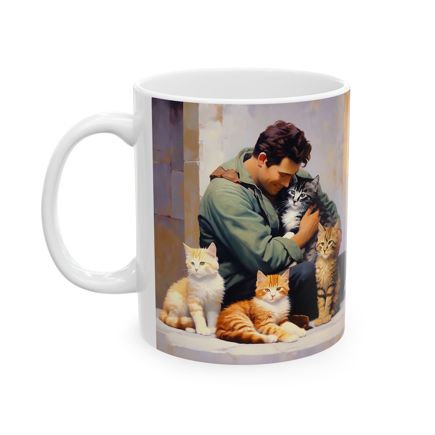 Happy Cat Owner Coffee Mug