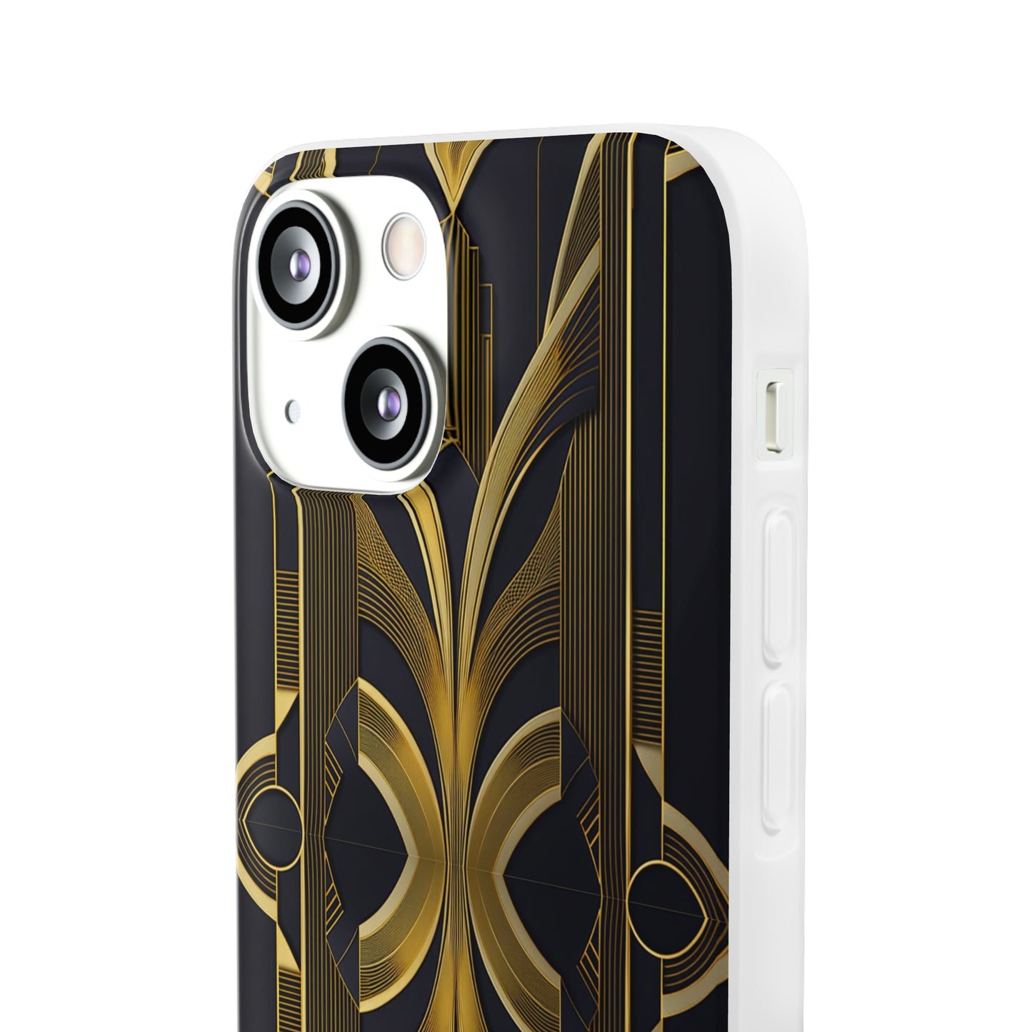 Abstract Golden Flexi Case