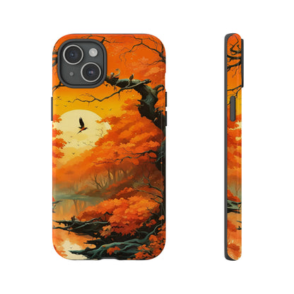 Sunset Tree Tough Case