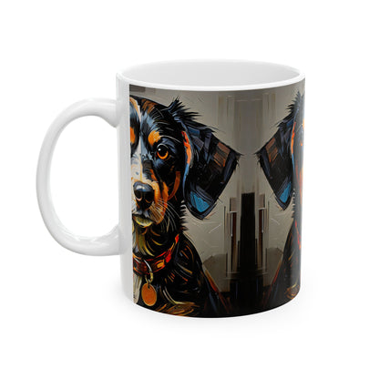 Border Collie Pup Coffee Mug