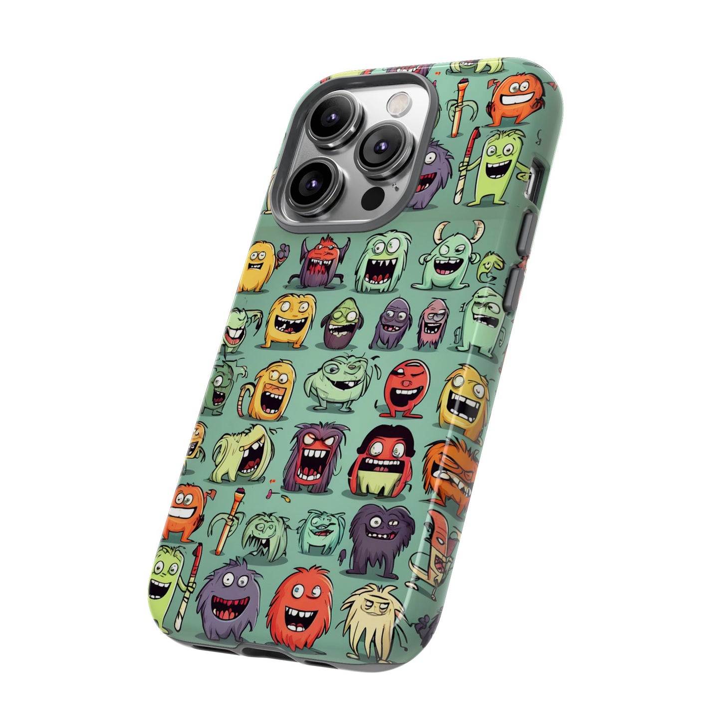 Monsters Stickers Tough Case