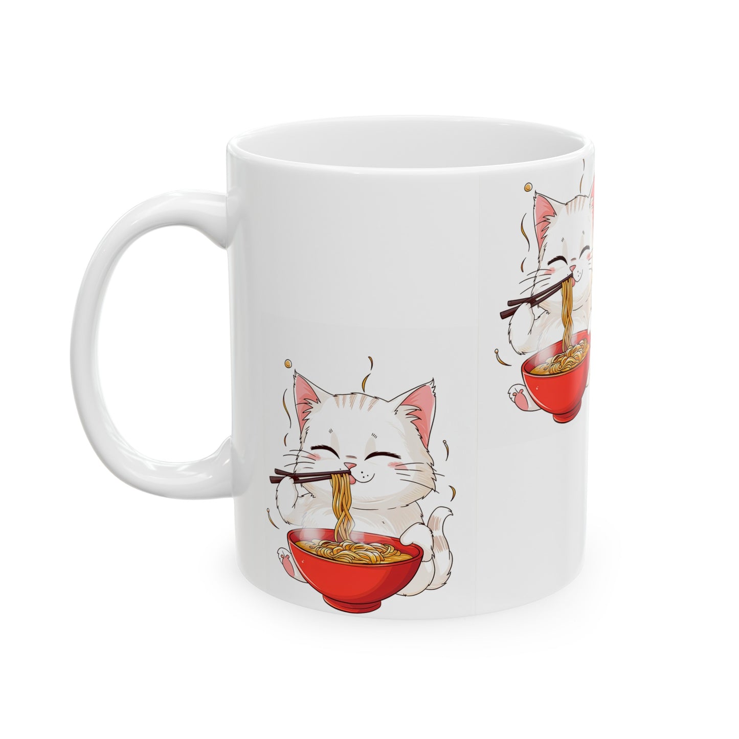 Hungry Kitten Coffee Mug