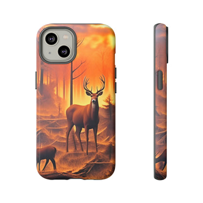 Deer Painting Tough Case