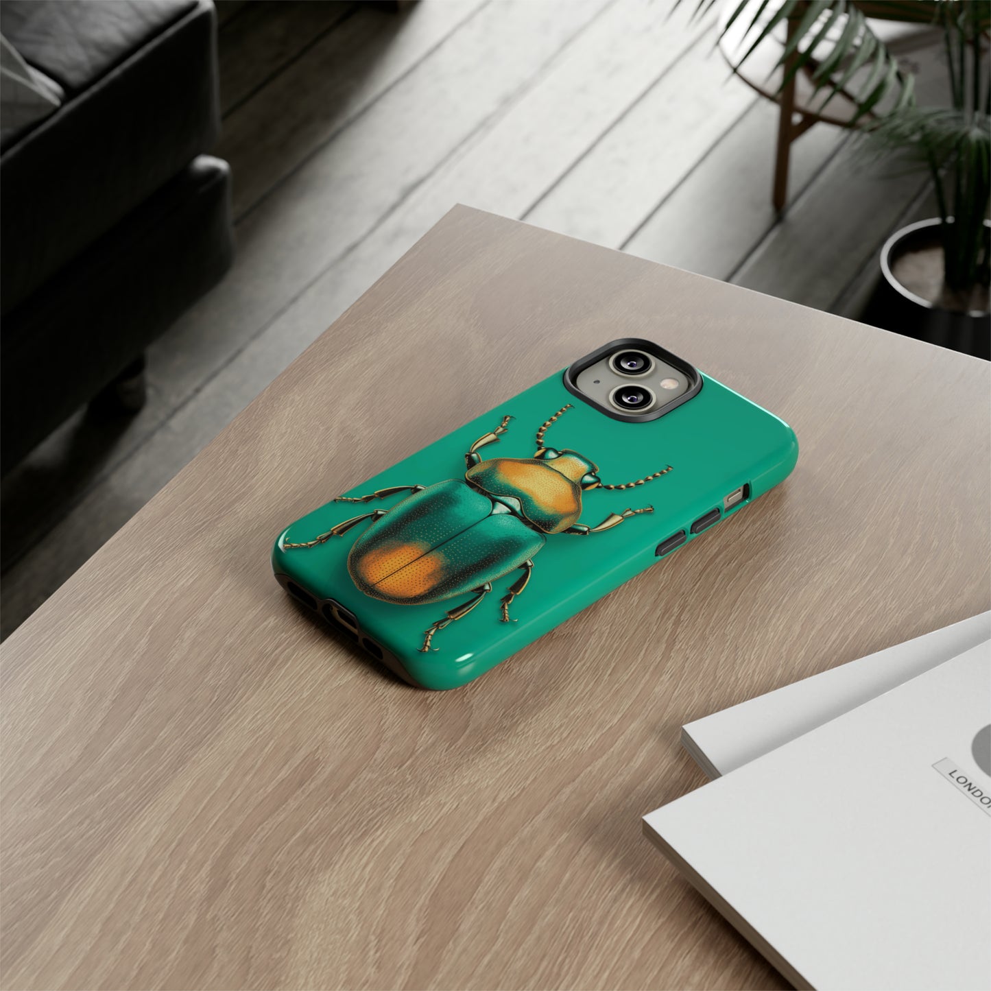 Green Beetle Tough Case