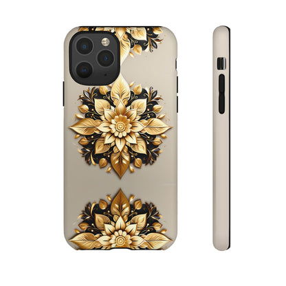 Golden Flower Tough Case