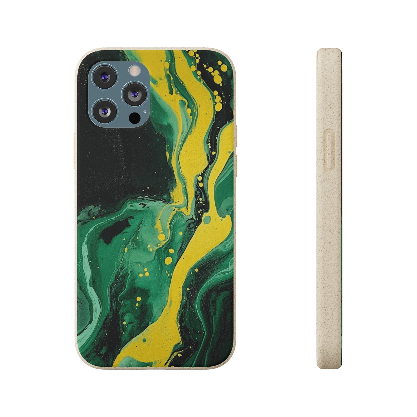 Swirling Shadows Design Biodegradable Case