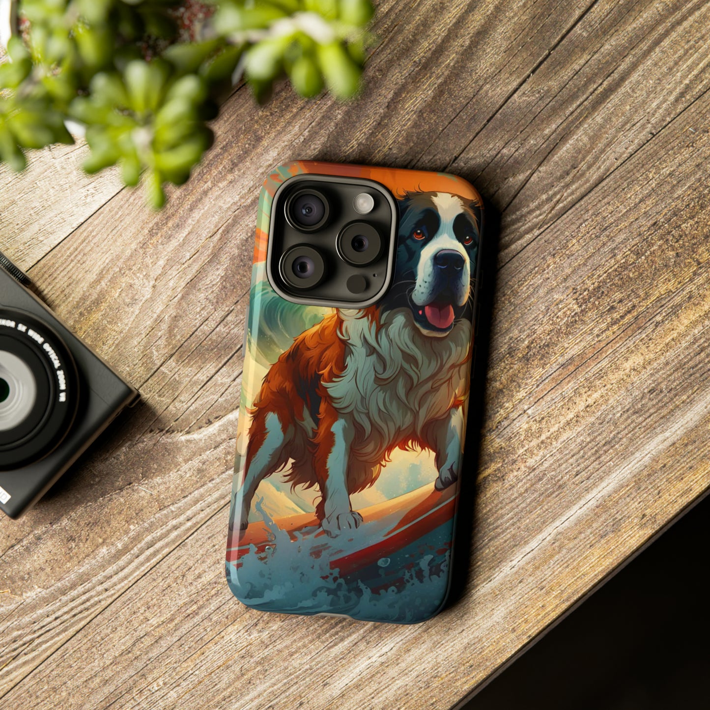 The Dog Surfer Tough Case