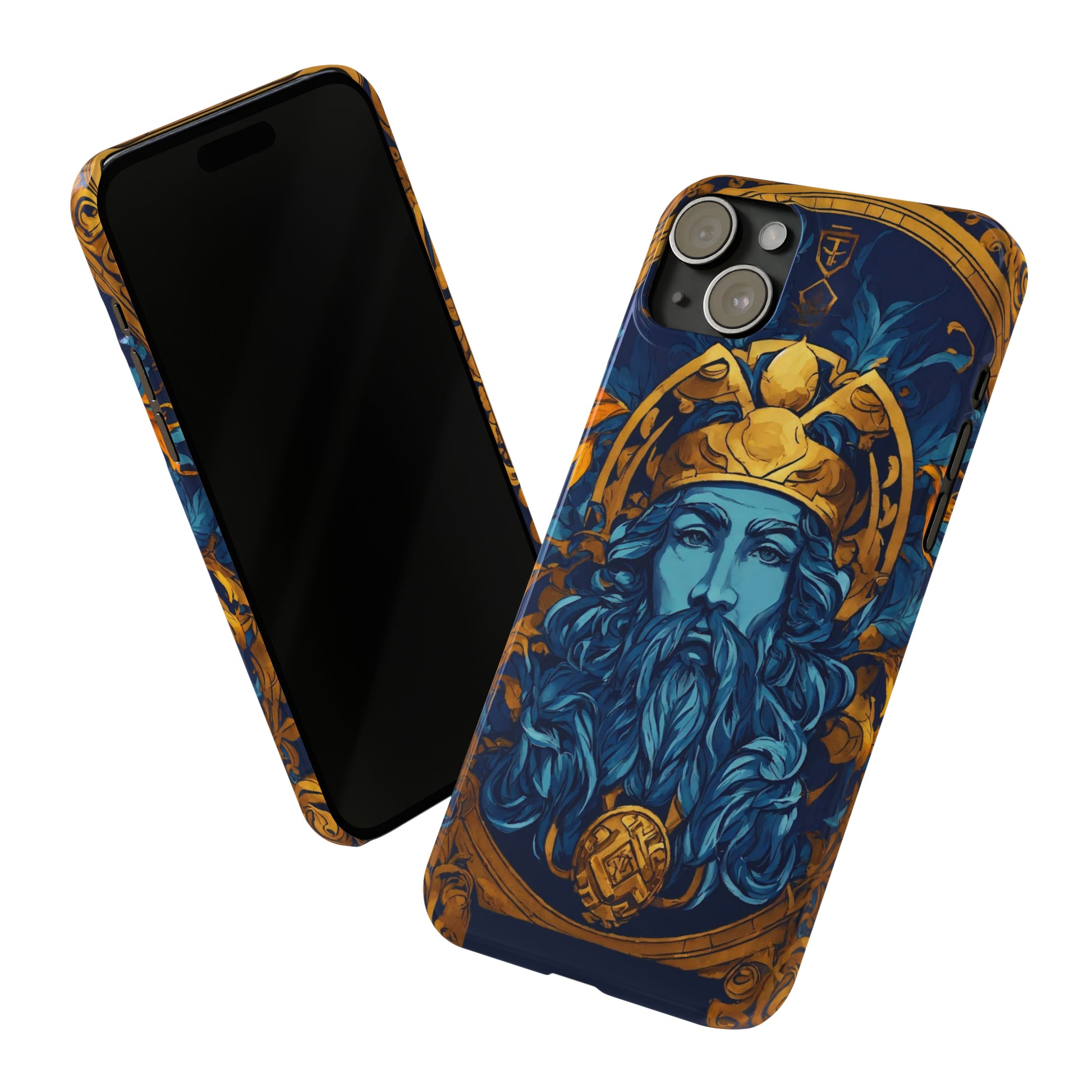 Greek God Slim Phone Case - Colorwink