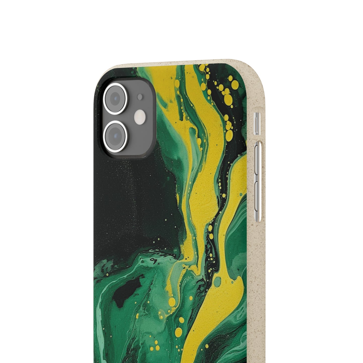 Swirling Shadows Design Biodegradable Case