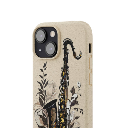 Saxophone Vibes Biodegradable Case