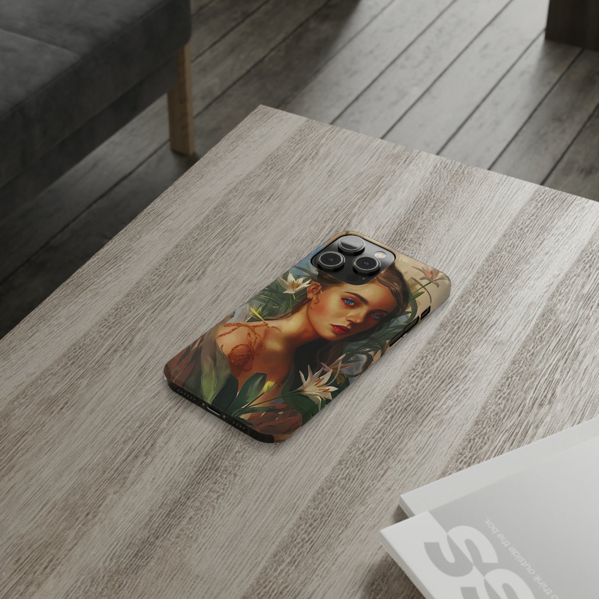 Pencil Art Slim Phone Case - Colorwink