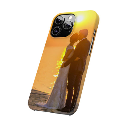 Just Married Slim Phone Case