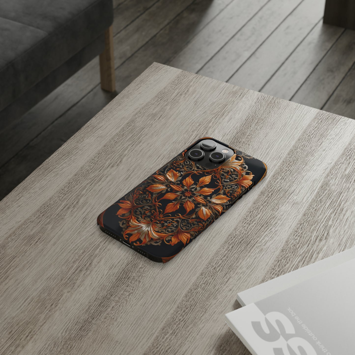 Floral Symphony Slim Phone Case - Colorwink