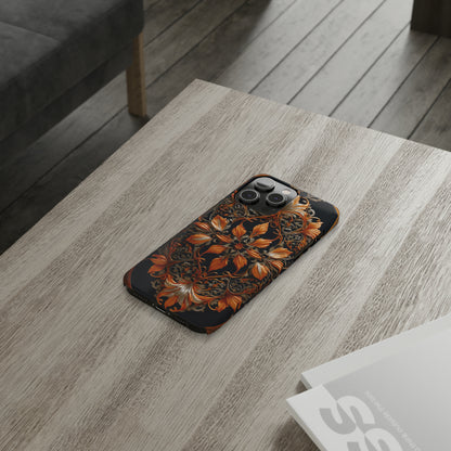 Floral Symphony Slim Phone Case - Colorwink