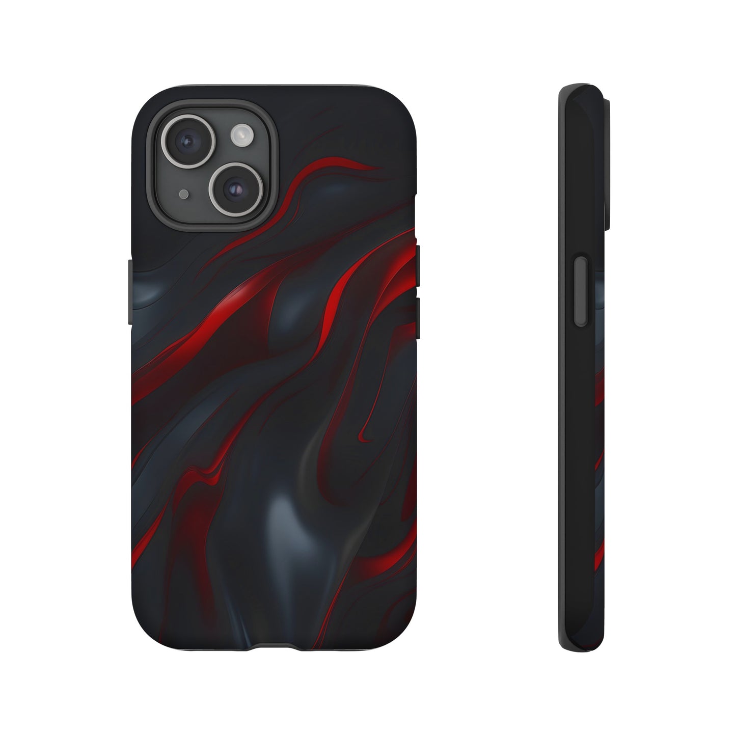 Red Black Tough Case