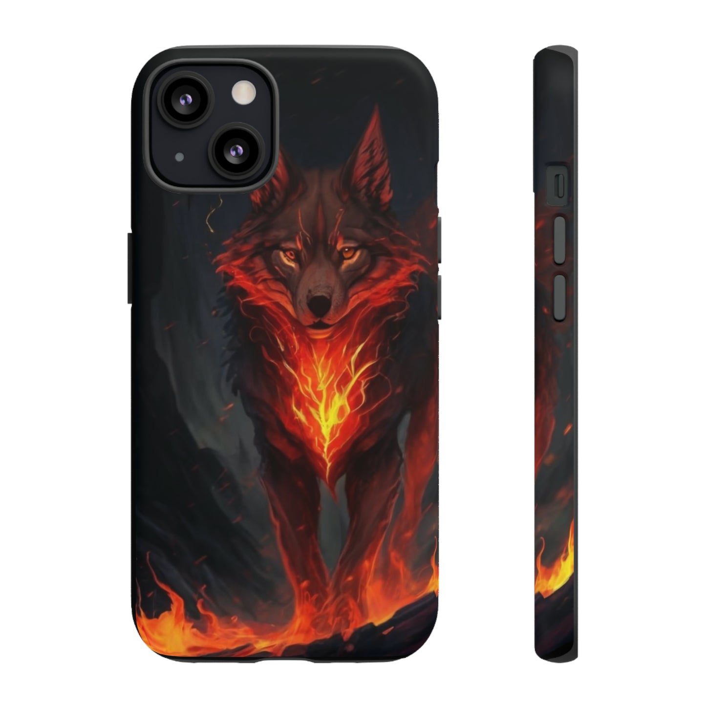 Red Glowing Fox  Tough Case