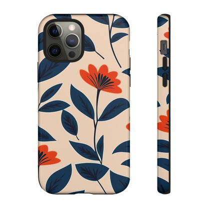 Floral Pattern Tough Case