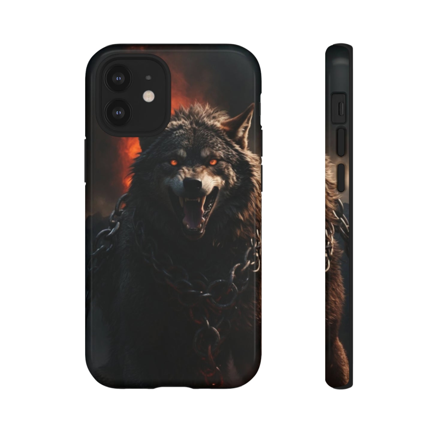 Wolf chained Tough Case