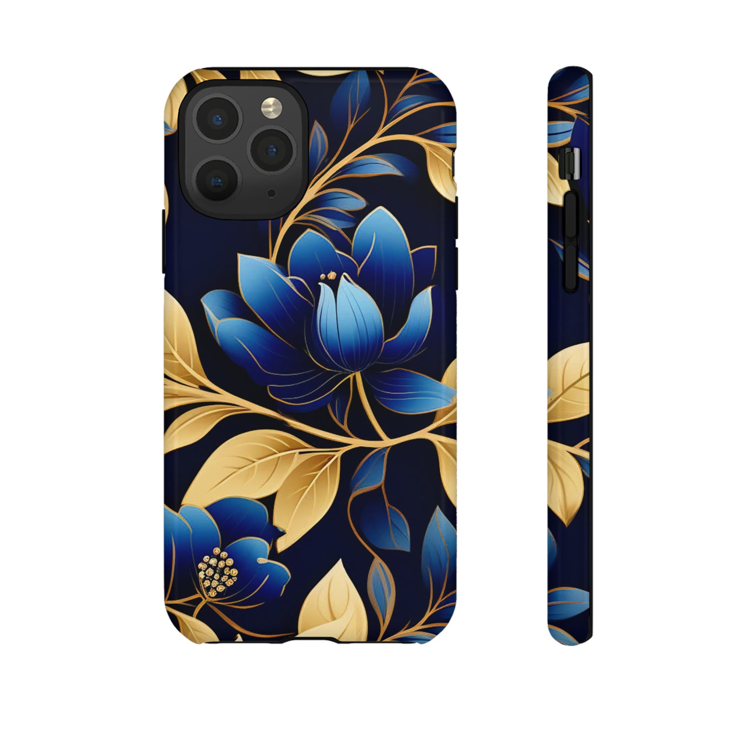 Blue Design Pattern Tough Case