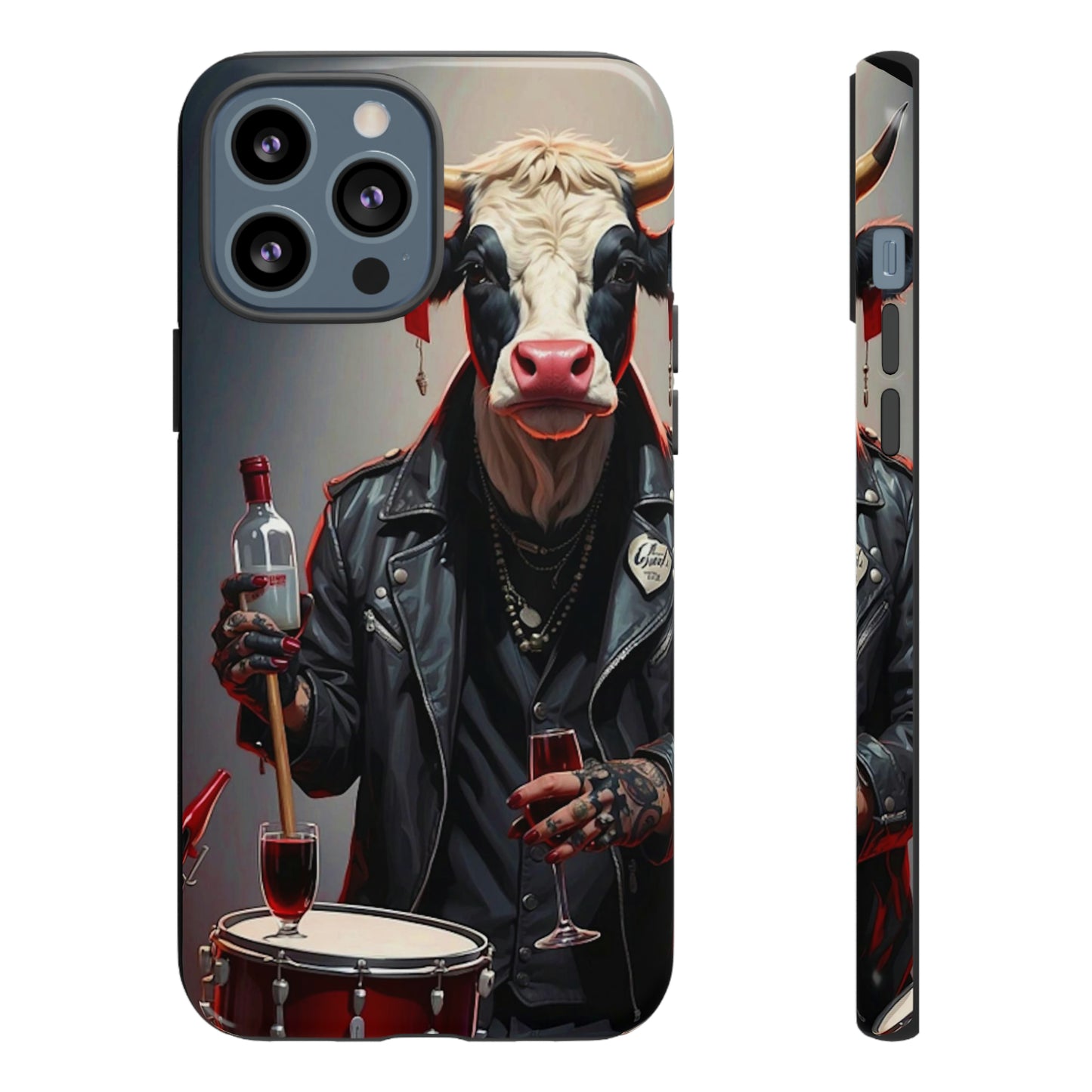 Drummer Moo Tough Case