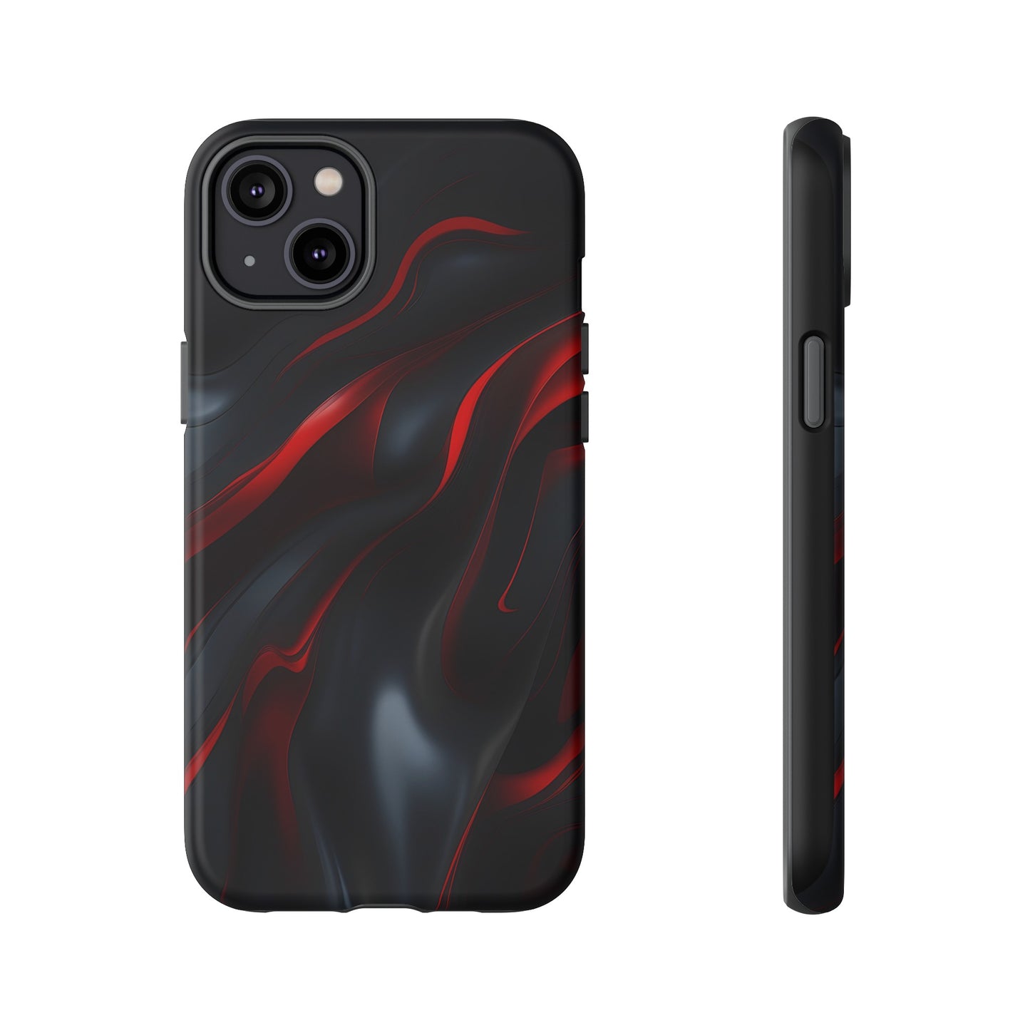 Red Black Tough Case