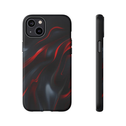 Red Black Tough Case