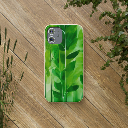 Leafy Elegance Biodegradable Case