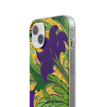 Blue Iris Flower Flexi Case - Colorwink