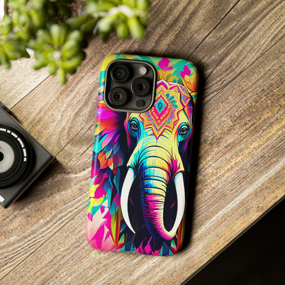 Psychedelic Elephant Tough Case