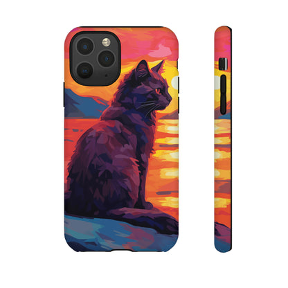 Sunset Cat Tough Case