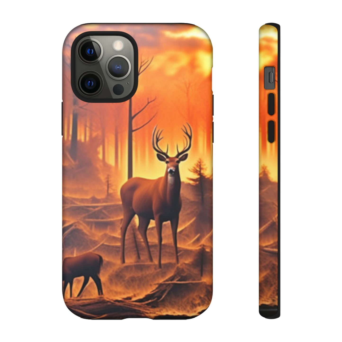 Deer Painting Tough Case