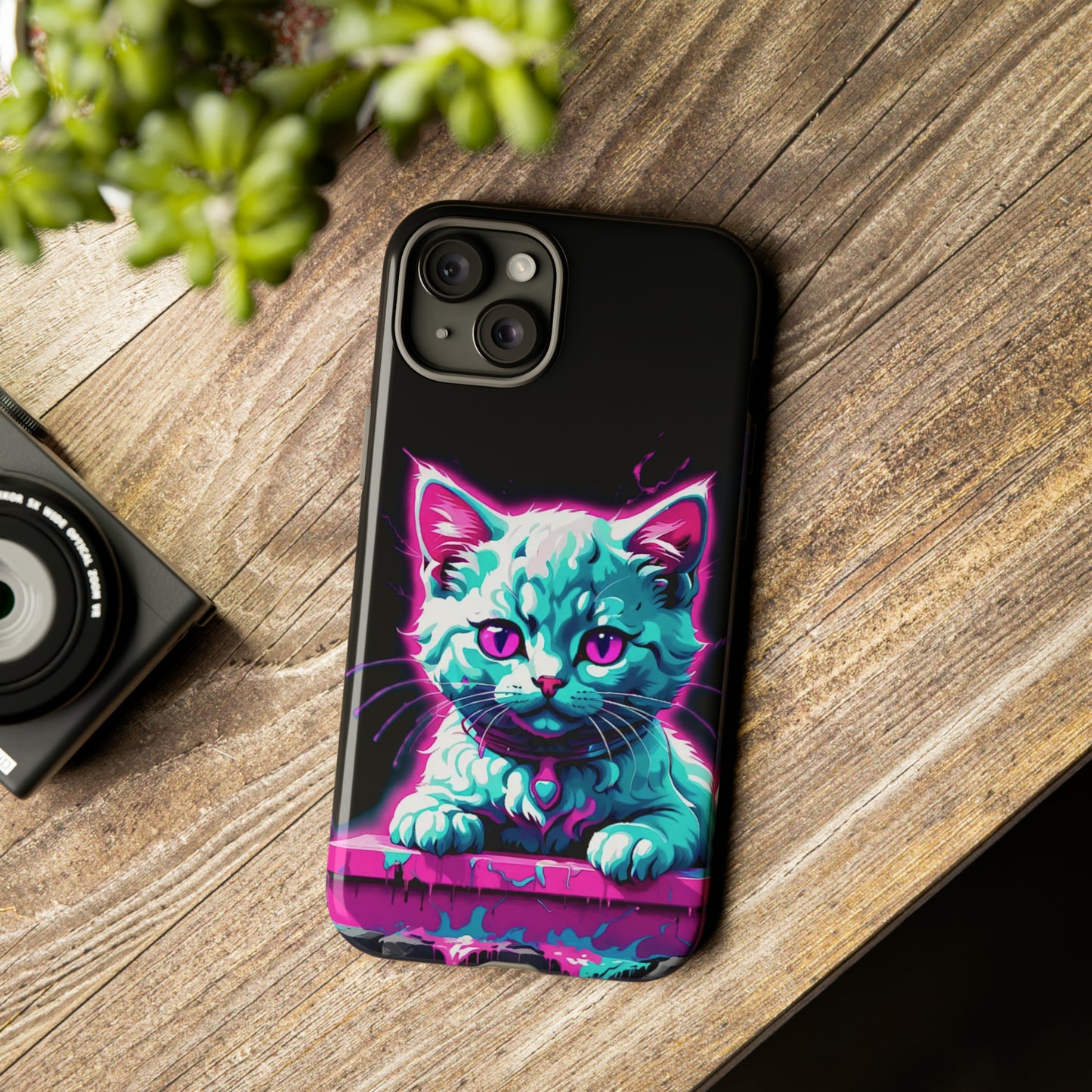 Neon Cat Tough Case