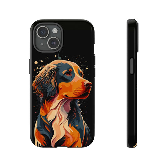 Oil-paint Dog Tough Case