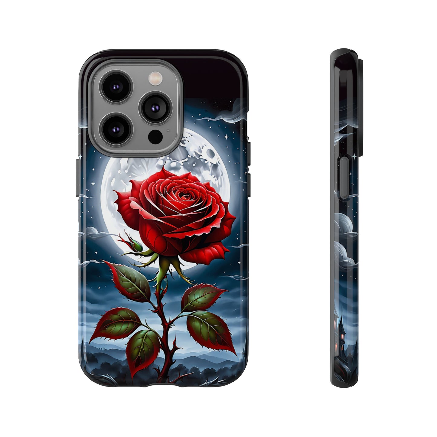 Moonlit Rose Tough Case