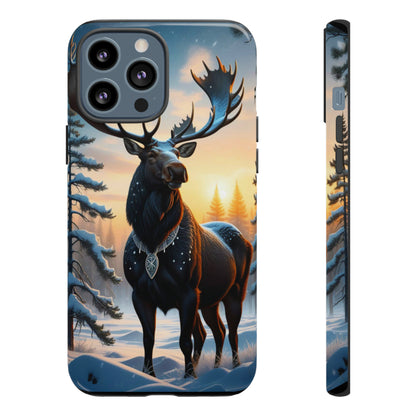 Winter Moose Tough Case