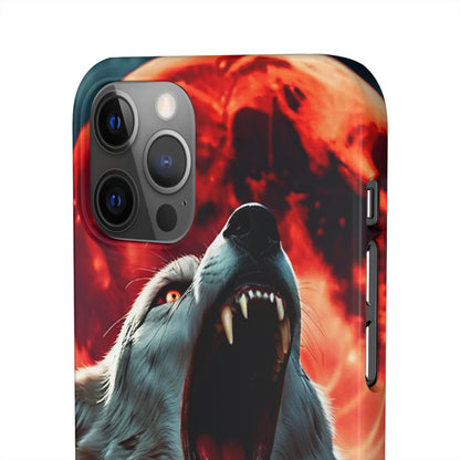 Fierce Wolf Snap Case - Colorwink