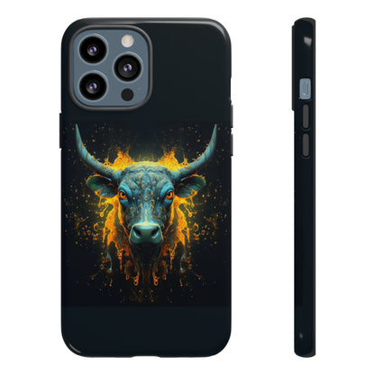 Bull Face Yellow Tough Case